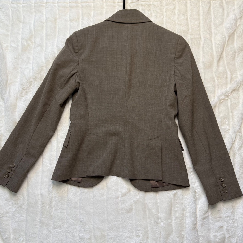 Express Design Studio Brown Single Button Tailore… - image 3